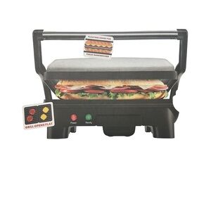 Chefman 180° Panini Grill - Stainless Steel - 3 in 1 Versatility - RJ02-180 NIB